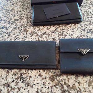 small prada wallet